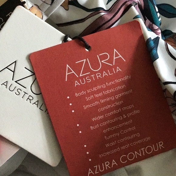 NEW Azura Australia Celeste One Piece Floral Minimizer Swimsuit NWT - Picture 8 of 8